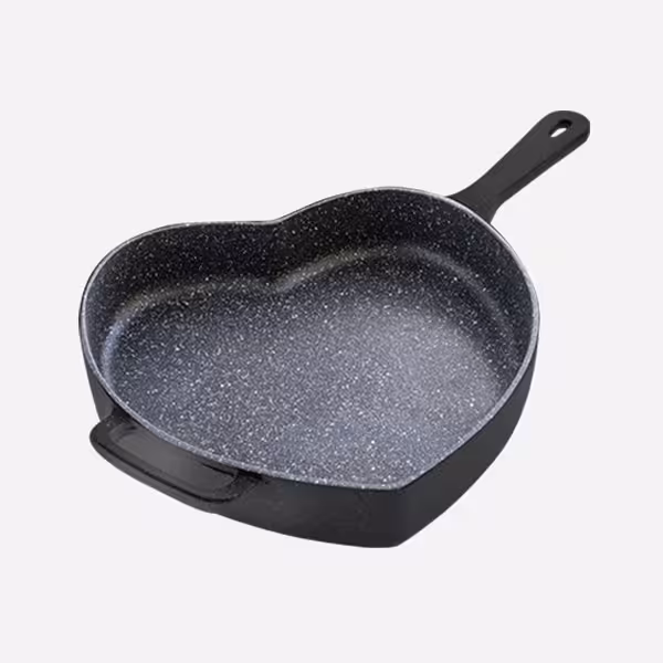 تابه چدن سایز 22 مدل amante  بدون درب