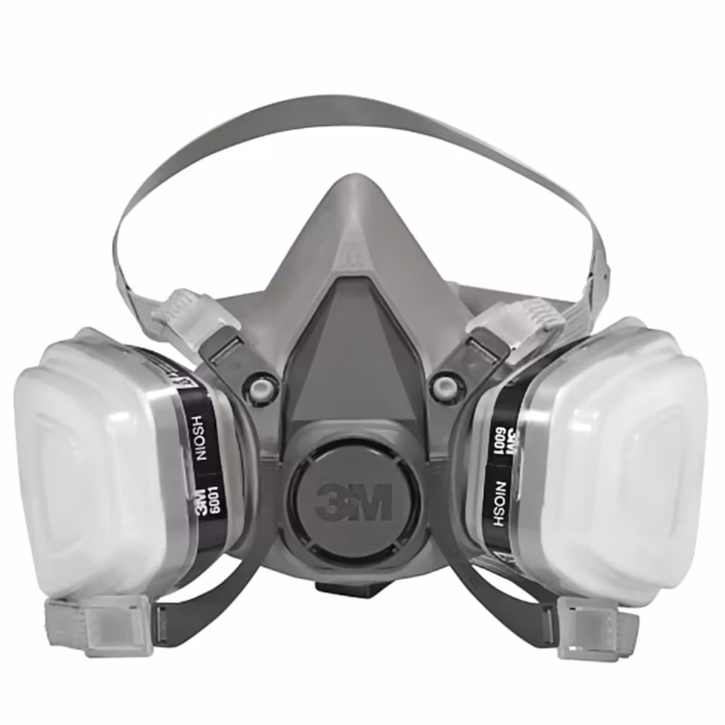 ماسک ایمنی 3m مدل 6200 به همراه فیلتر و پد