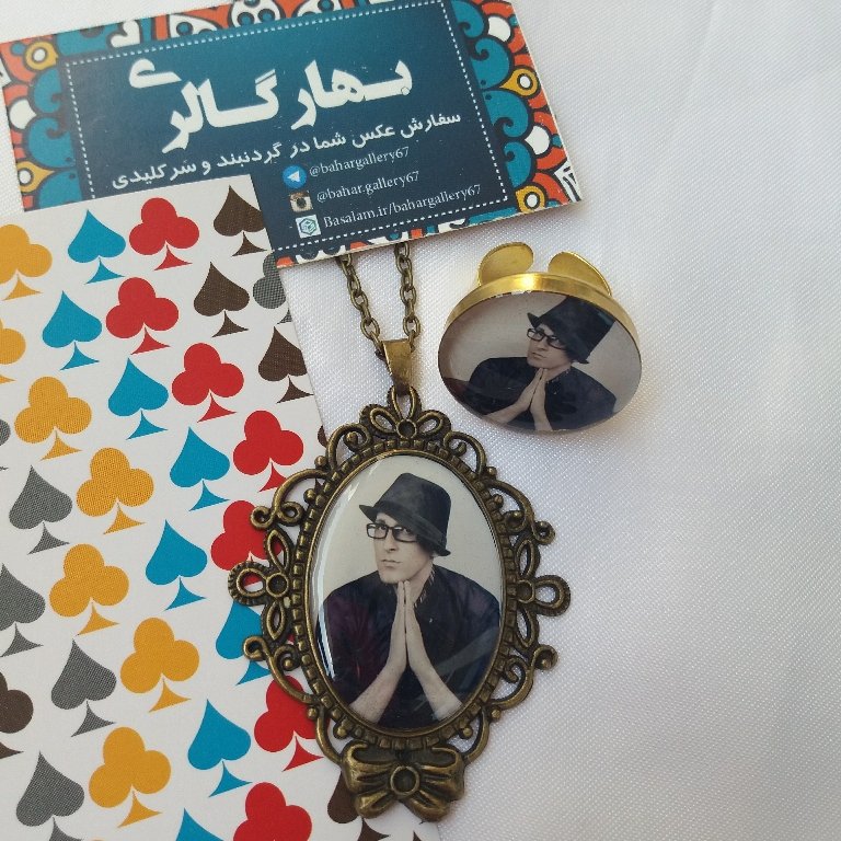 سفارش عکس در انگشتر و گردنبند