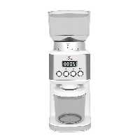 آسیاب قهوه مباشی مدل 2289 آسیاب قهوه خانگی دستگاه اسپرسوساز رنگ سفید 
