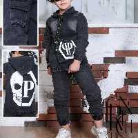 هودی شلوار طرح اسکلت