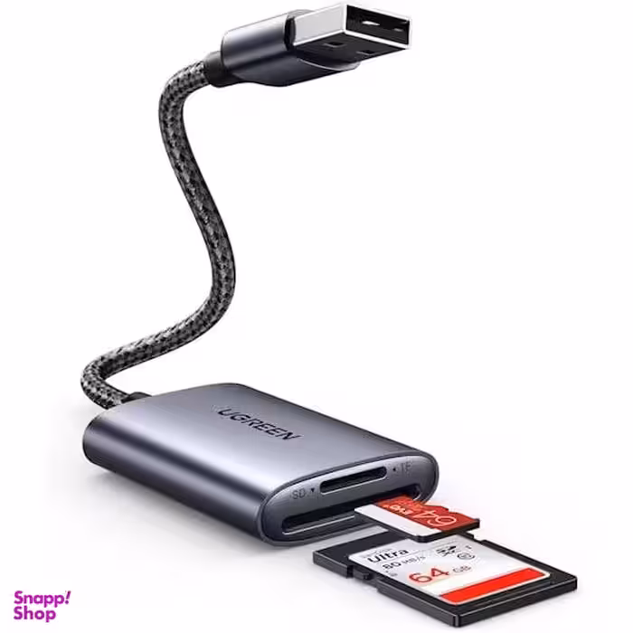 کارت خوان پورت USB 3.0 A یوگرین مدل CM401 کد 80887