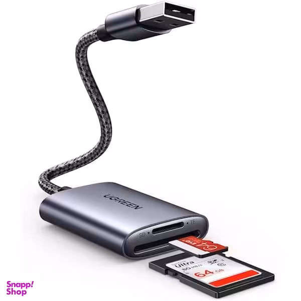 کارت خوان پورت USB 3.0 A یوگرین مدل CM401 کد 80887