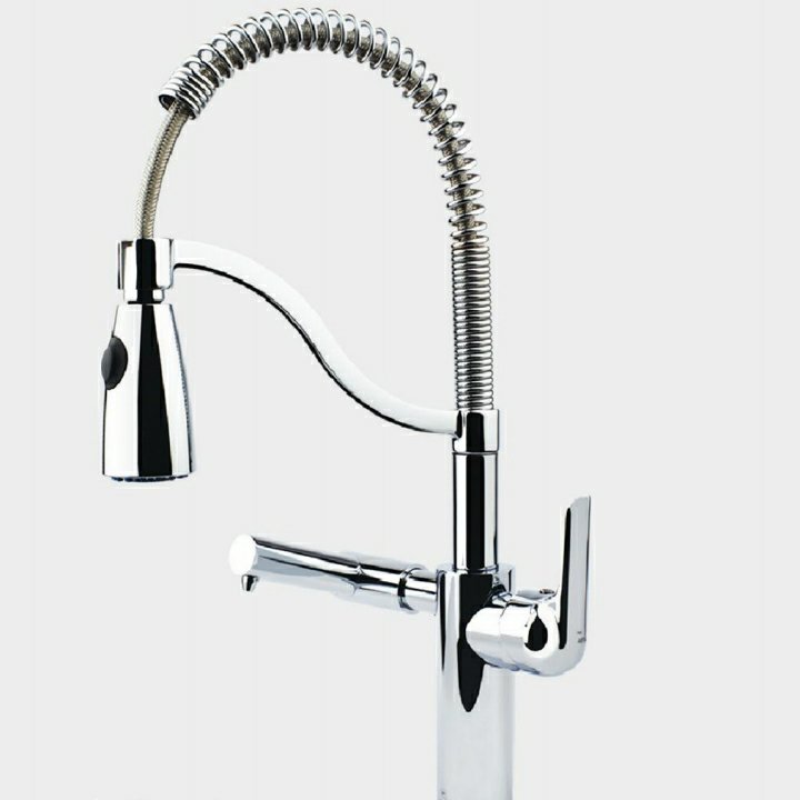 شیر ظرفشویی فنری مخلوطی