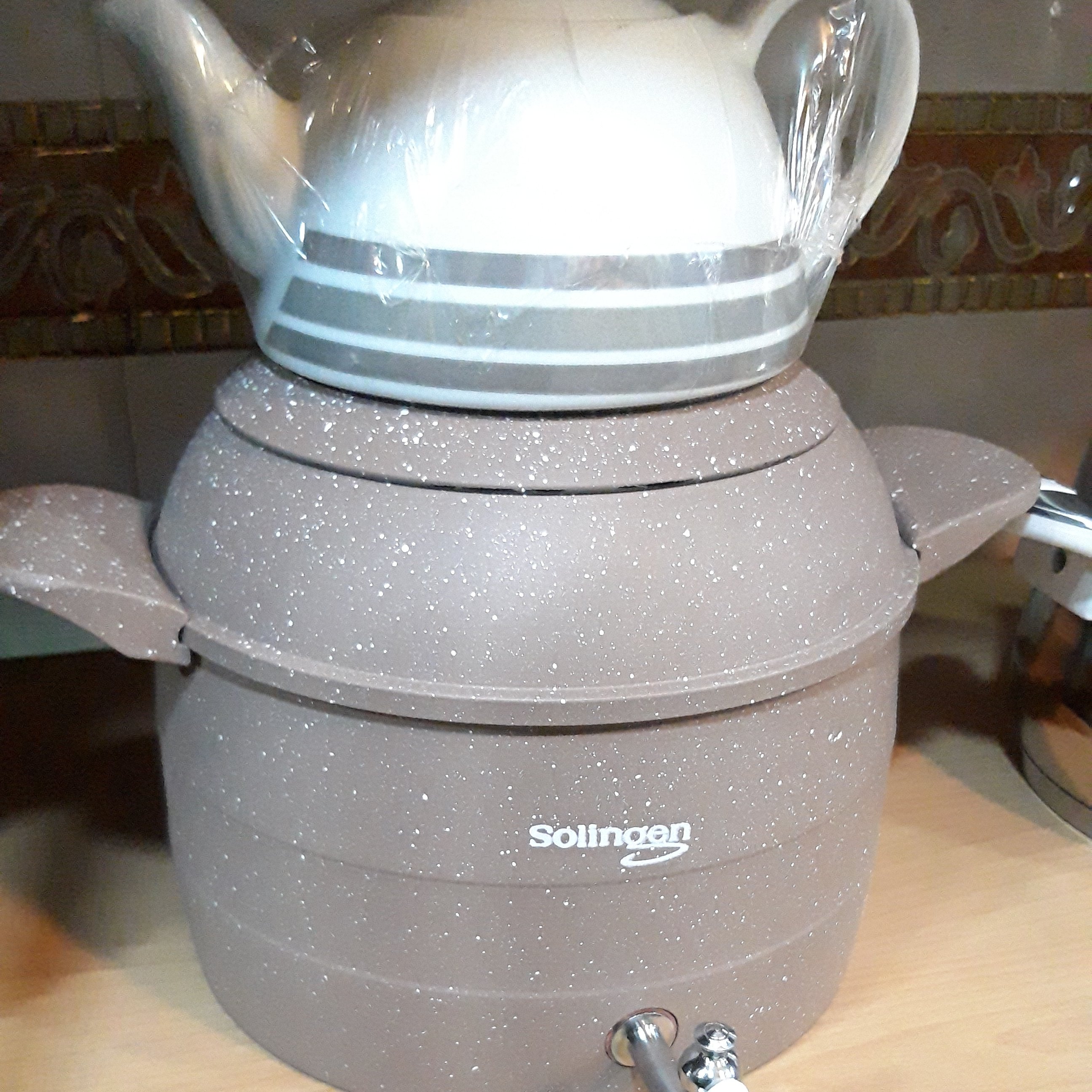 کتری و قوری رو گازی