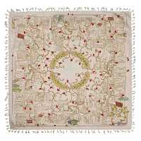 00103013-سفره مخمل شهر فرنگ-100در100سانت