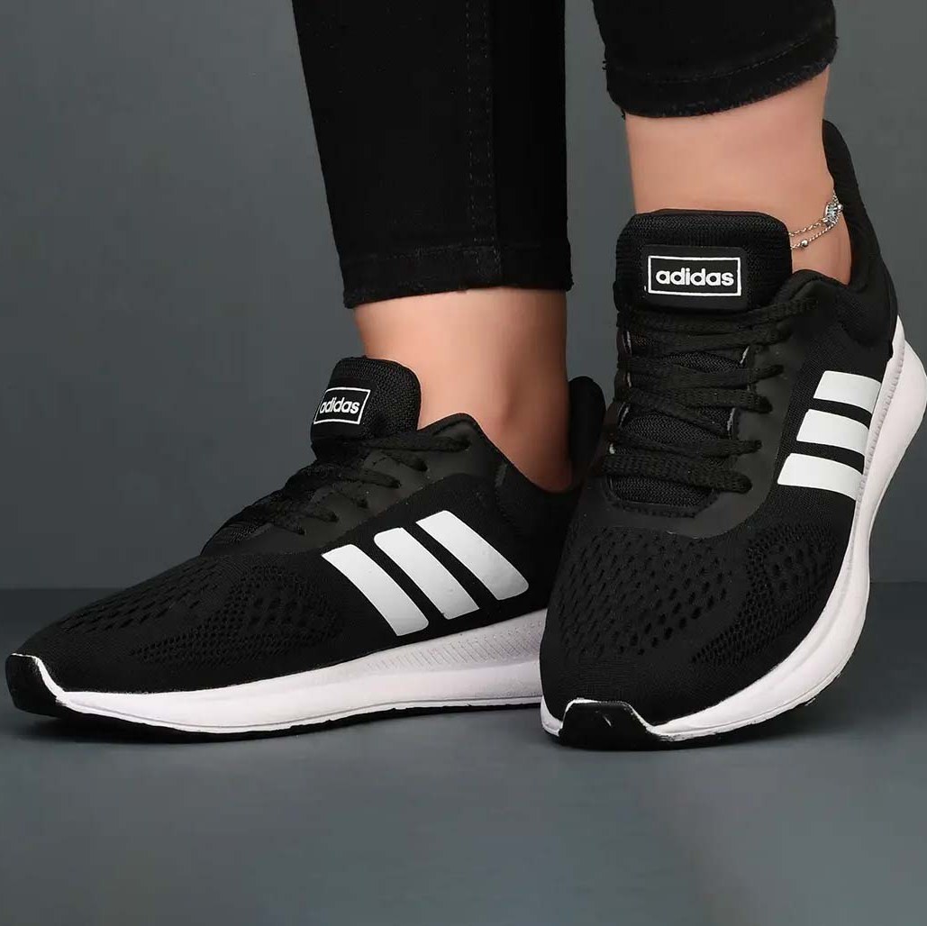 کتانی آدیداس فالکن مشکی سفید