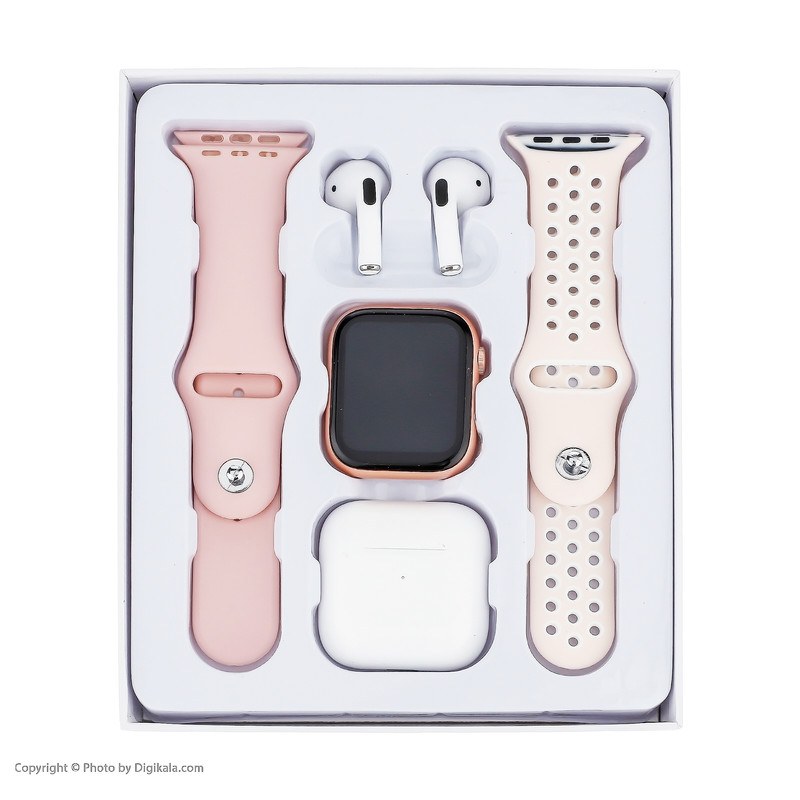 مشخصات ساعت هوشمند سری 7 w26 pro max همراه با ایرپاد و دو بند رایگان ا W26 Pro M