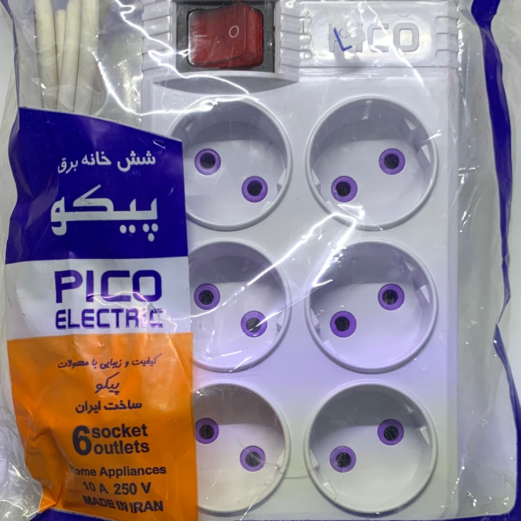 چند راهی برق 6خانه