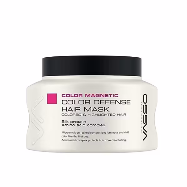 ماسک مو واسو مدل Color Defense مناسب موهای رنگ شده حجم 150 میلی لیتر