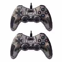 دسته بازی با سیم دوبل شوک دار ایکس پی پروداکت مدل XP-Mx217M