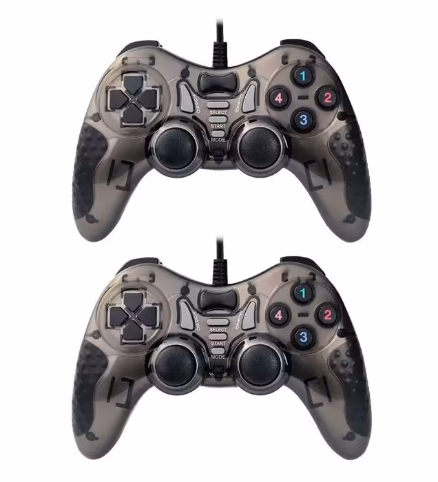 دسته بازی با سیم دوبل شوک دار ایکس پی پروداکت مدل XP-Mx217M