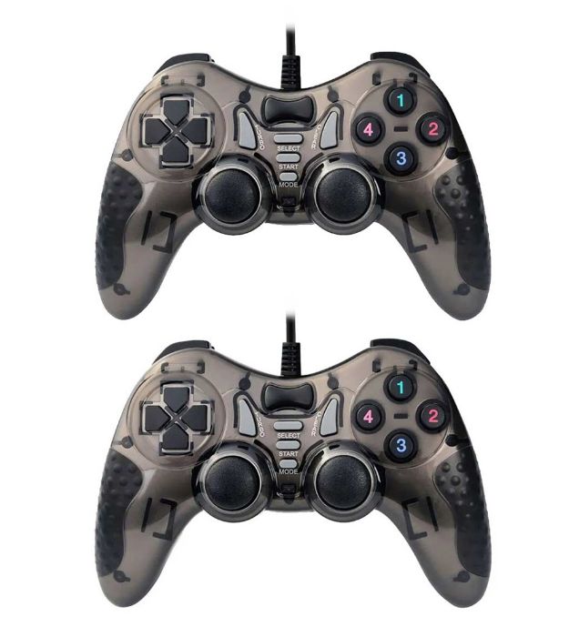 دسته بازی با سیم دوبل شوک دار ایکس پی پروداکت مدل XP-Mx217M