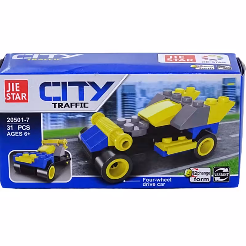 ساختنی ژی استار مدل لگو شهر کد JIE STAR 20501-7