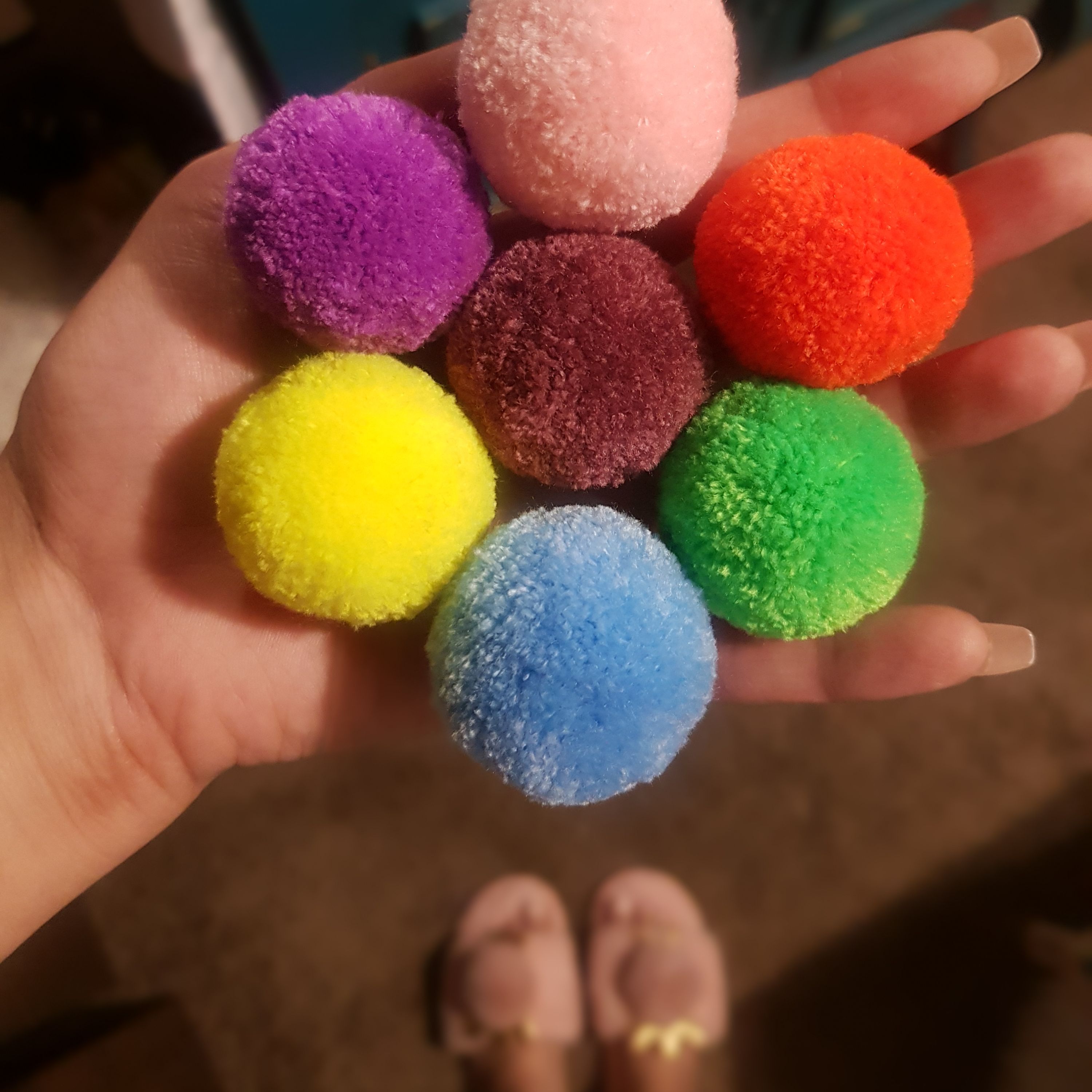 پوم پوم دستساز متوسط