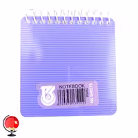 دفترچه 160 برگ 8 در 8 کاج بنفش کد 2584