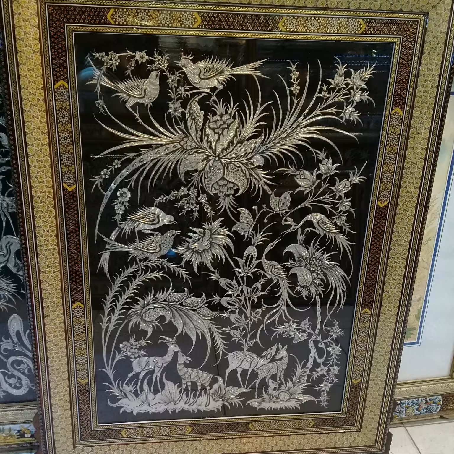 تابلو خاتم اصل و قلمزنی