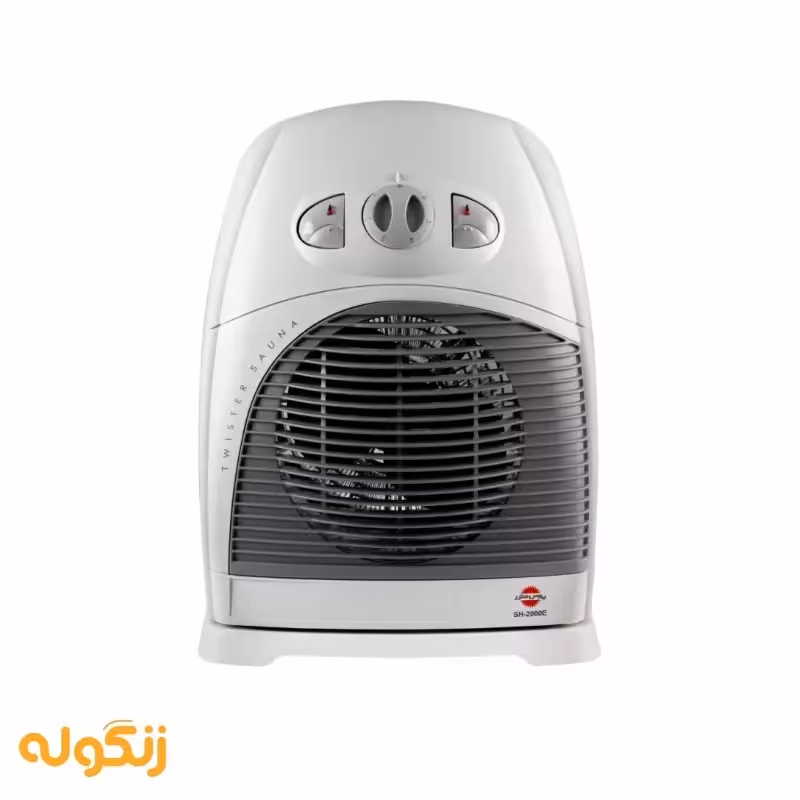 بخاری برقی ایستاده فن دار پارس خزر مدل SH2000E - زنگوله