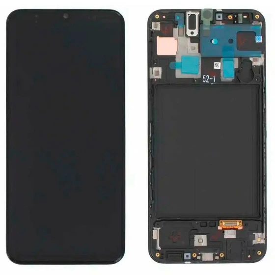تاچ و ال سی دی ایسی دار Samsung Galaxy A30S/A307 OLED FRAME BIG
