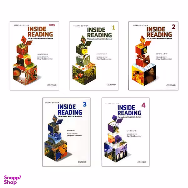 کتاب Inside Reading Second Edition اثر جمعی از نویسندگان انتشارات هدف نوین 5 جلدی