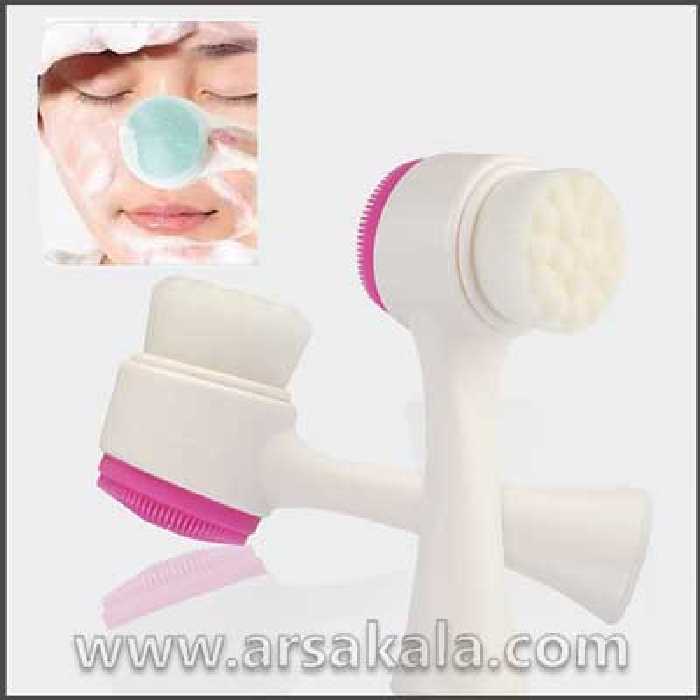 ماساژور فیس براش دستی دو طرفه