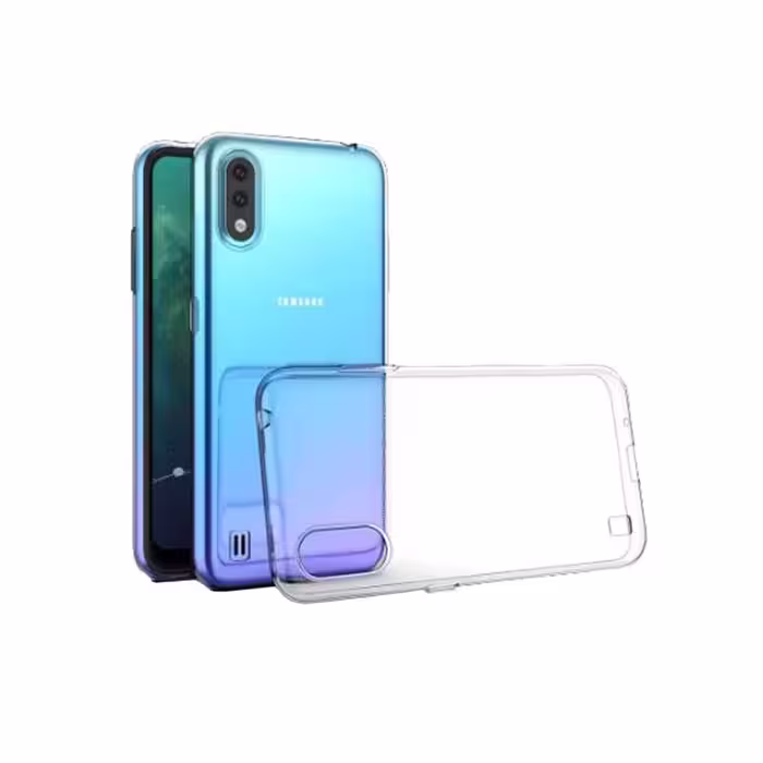 قاب و کاور موبایل سامسونگ ژله ای شفاف مناسب برای گوشی موبایل سامسونگ Galaxy A01