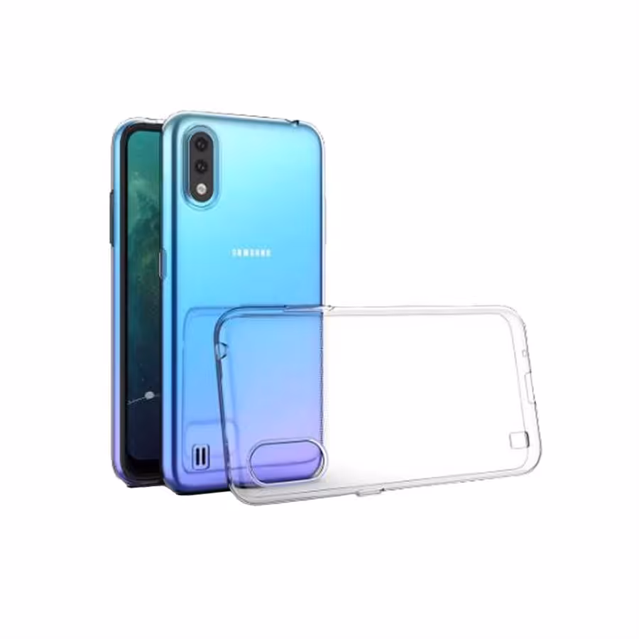 قاب و کاور موبایل سامسونگ ژله ای شفاف مناسب برای گوشی موبایل سامسونگ Galaxy A01