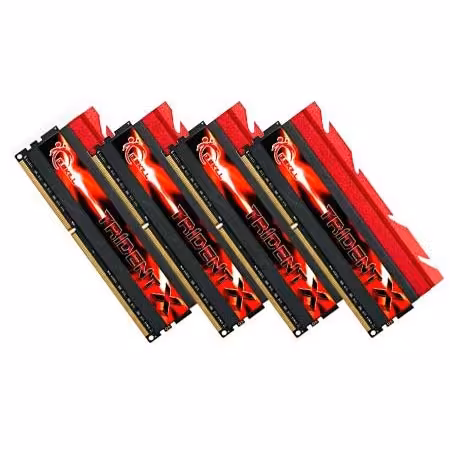 G.Skill Trident X 16GB (4x4GB) Quad Channel 2666MHz CL11   Fan