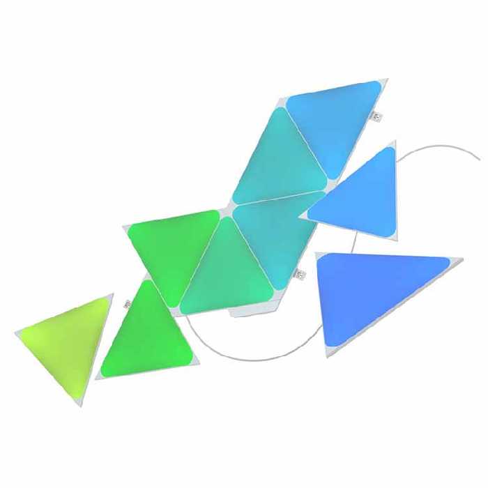 کیت هوشمند روشنایی 9 تکه نانولیف مدل Nanoleaf Triangle Starter Kit