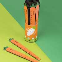 خط کش چوبی فانتزی طرح هویج