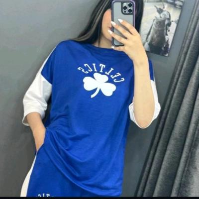 پیراهن و شلوار زنانه نخ پنبه مدل ست بلوز شلوار