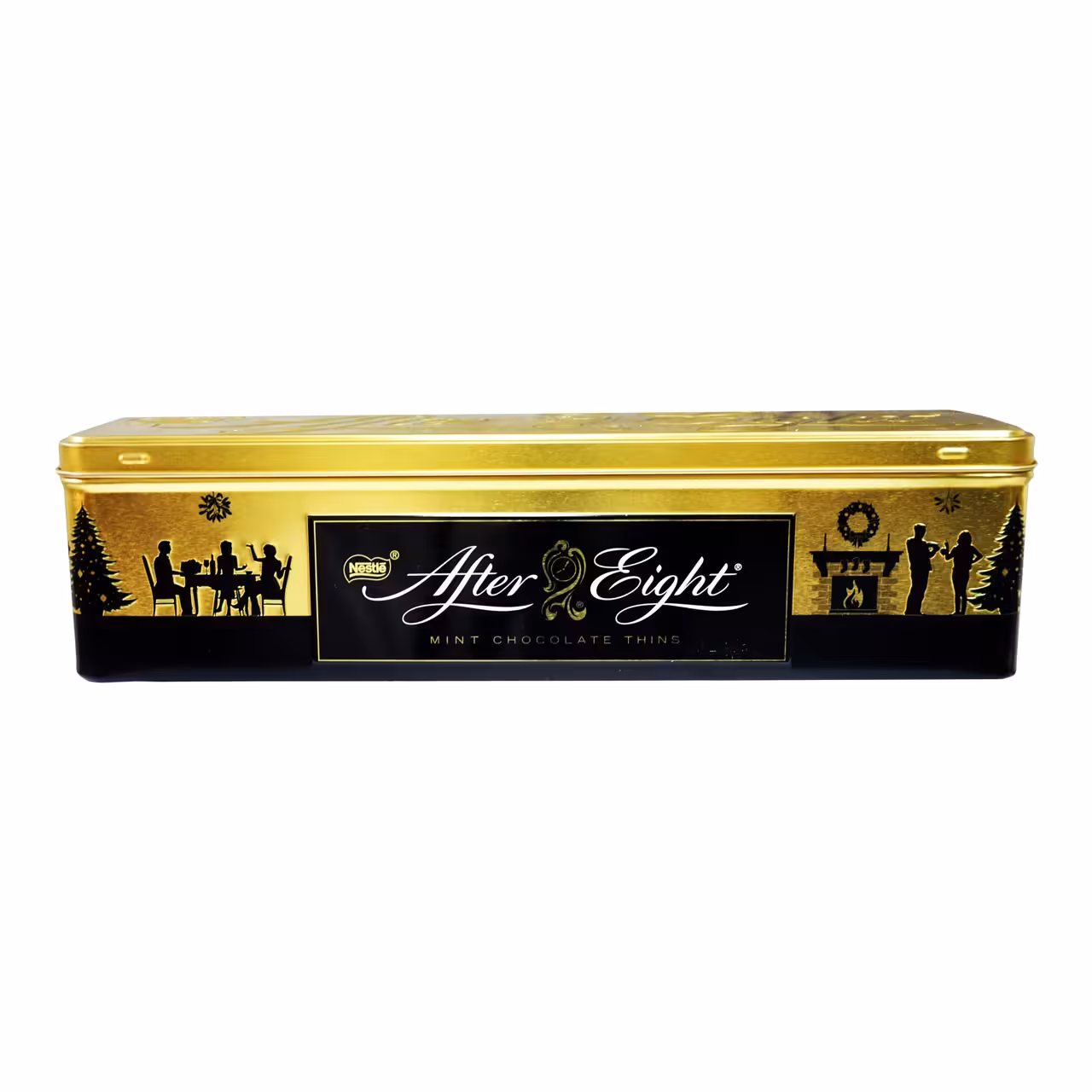 شکلات تلخ مغز نعنا جعبه فلزی 400 گرم افتر ایت - after eight