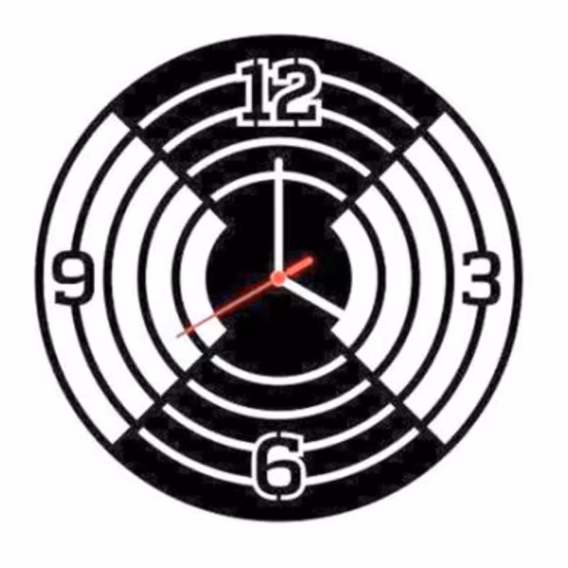 ساعت دیواری مهدی یار طرح 107