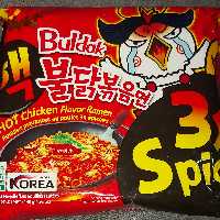 نودل Samyang مدل بولداک 3 برابر تند 