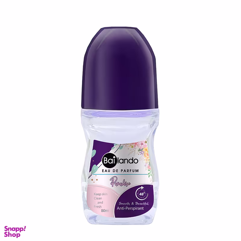 رول ضد تعریق بایلندو مدل Paradise حجم 50 میلی‌لیتر