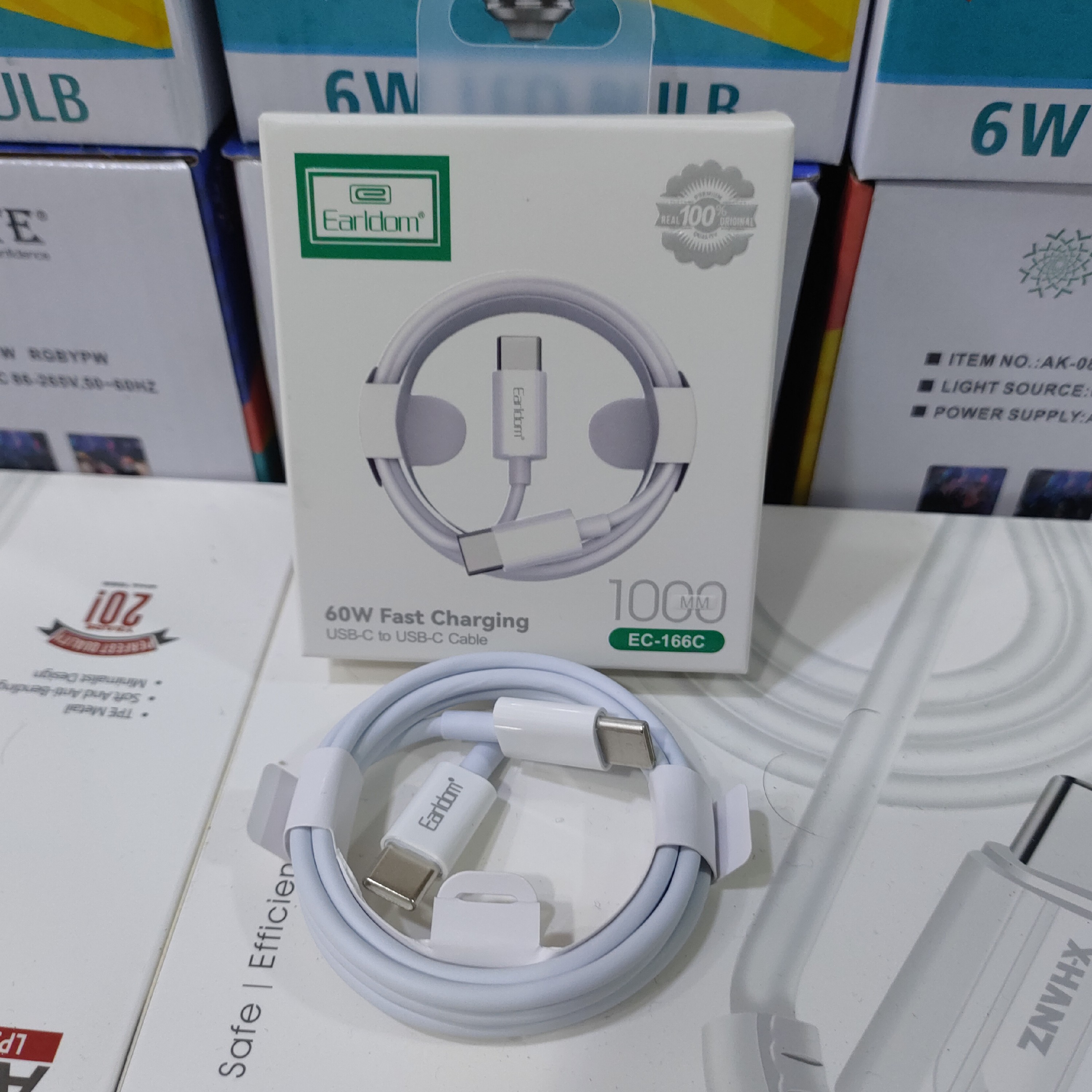 کابل PD تایپ سی مارک ارلدوم مدلEC166C