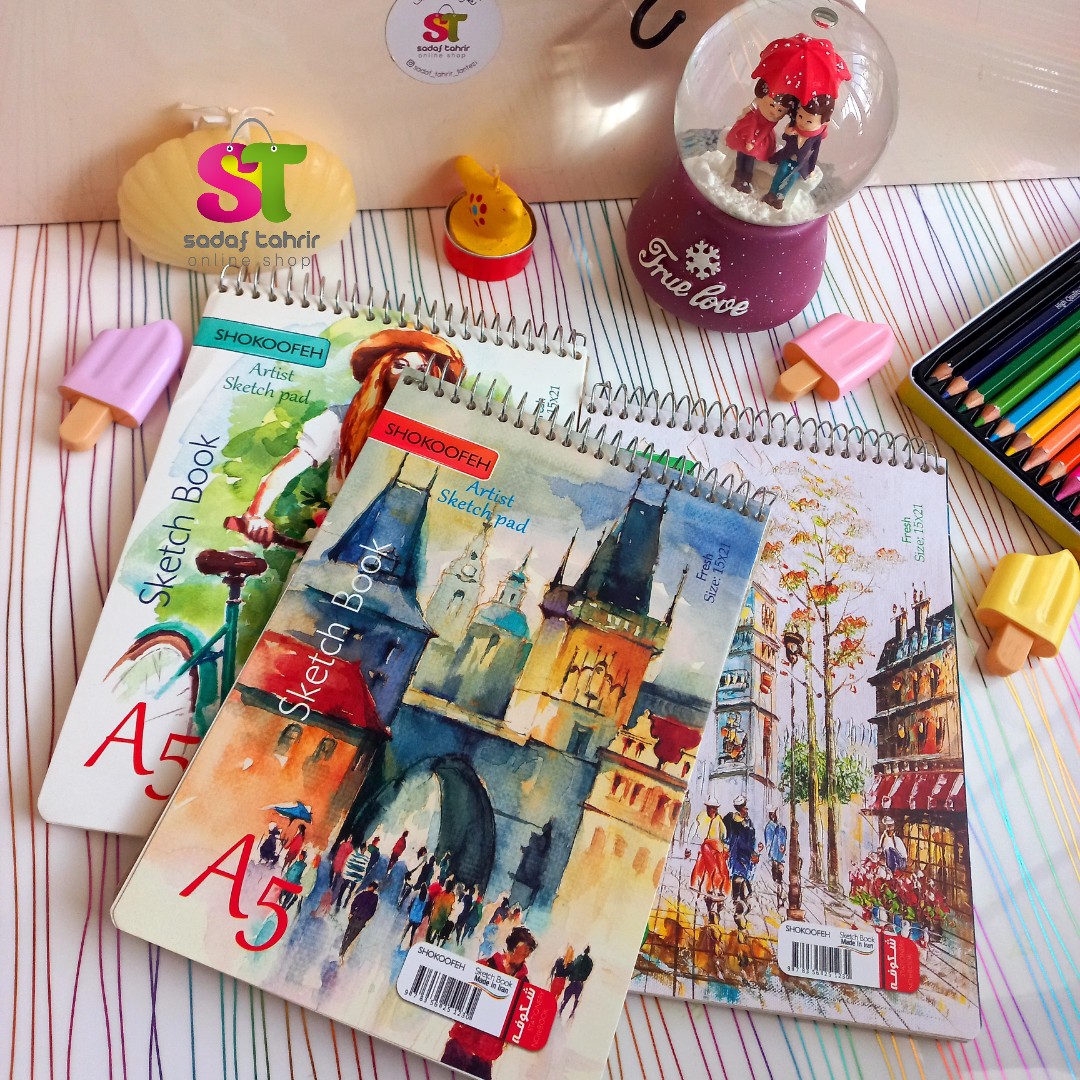 دفتر طراحی 48 برگ سایزA5