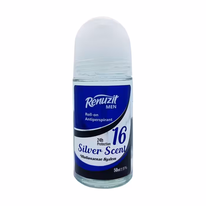 مام رول ضد تعریق مردانه رینوزیت رایحه سیلور سنت Silver Scent حجم 50 میل