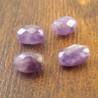 سنگ آمیتیس استوانه ای تراش دار