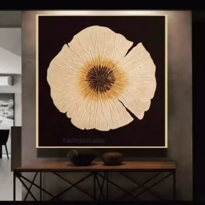 تابلو دکوراتیو طرح گل