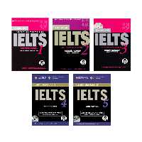 کتاب IELTS Cambridge اثر جمعی از نویسندگان انتشارات الوندپویان جلد 1 تا 5