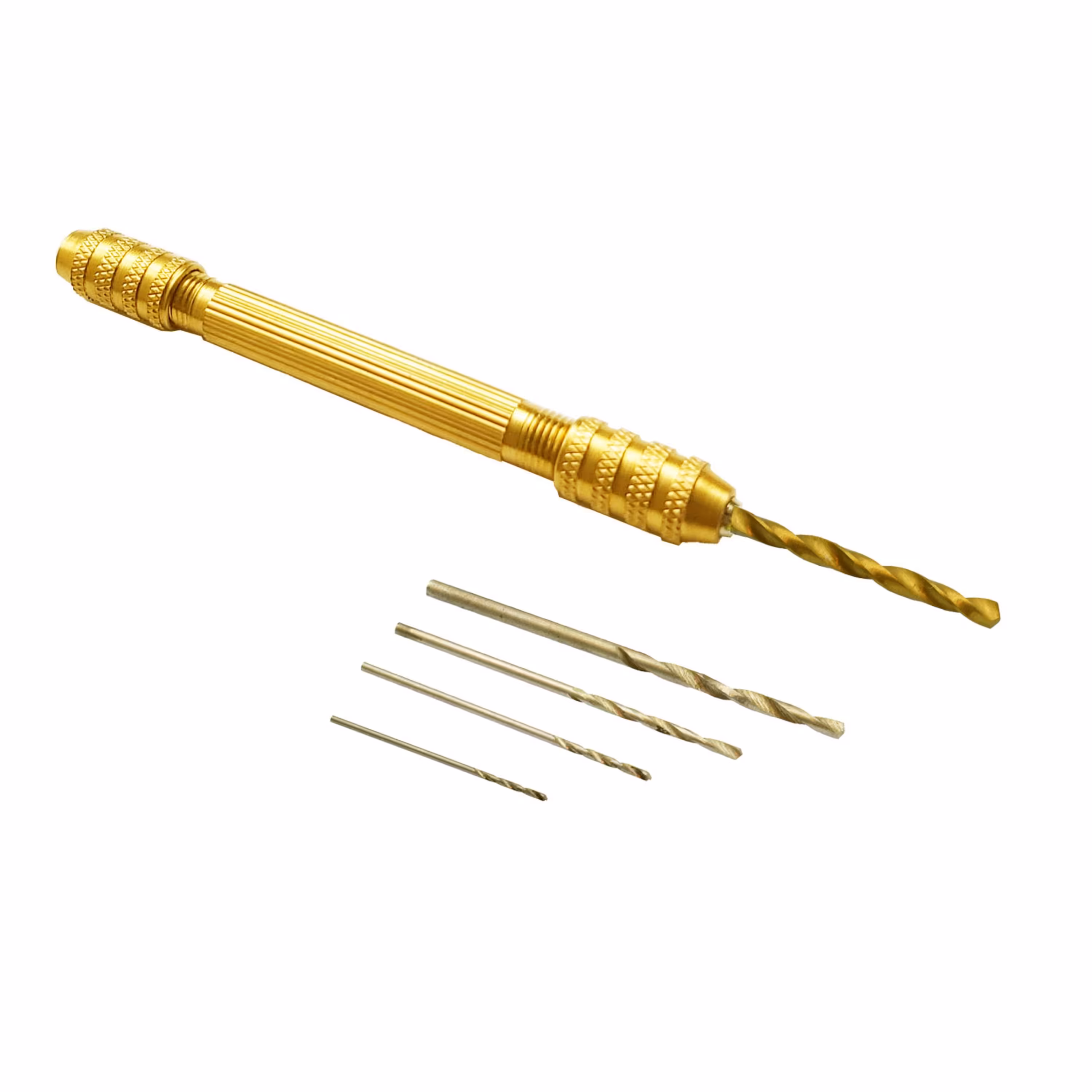 ست سه نظام دستی و مته طلایی