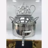 کتری قوری شیردار استیل کف چدن مارک دنیز 