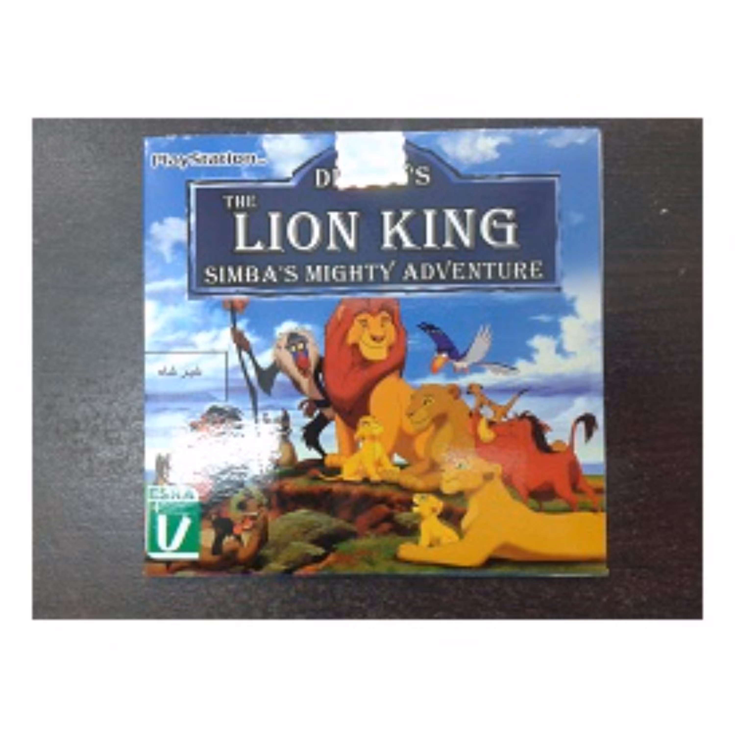 بازی پلی استیشن 1 The Lion King Simbas Mighty Adventure