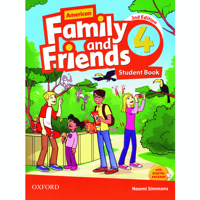 کتاب American Family And Friends 4 اثر Naomi Simmons انتشارات Oxford