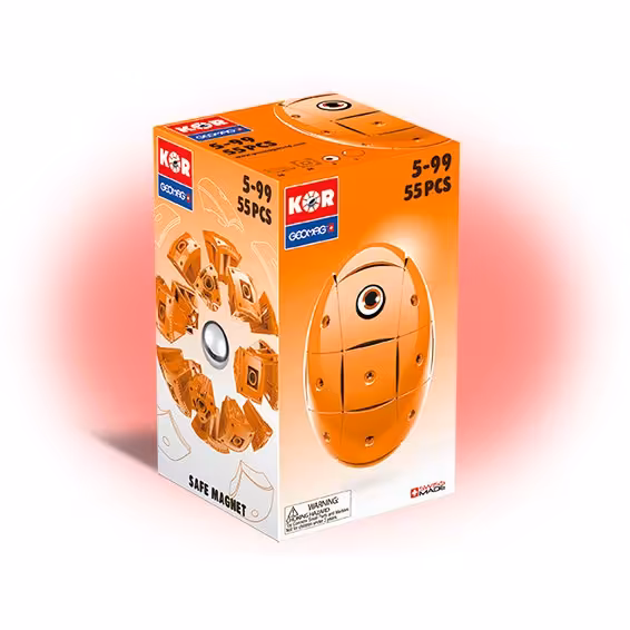 مدلسازی ژئومگ مدل Kor Orange55pcs کد 6718