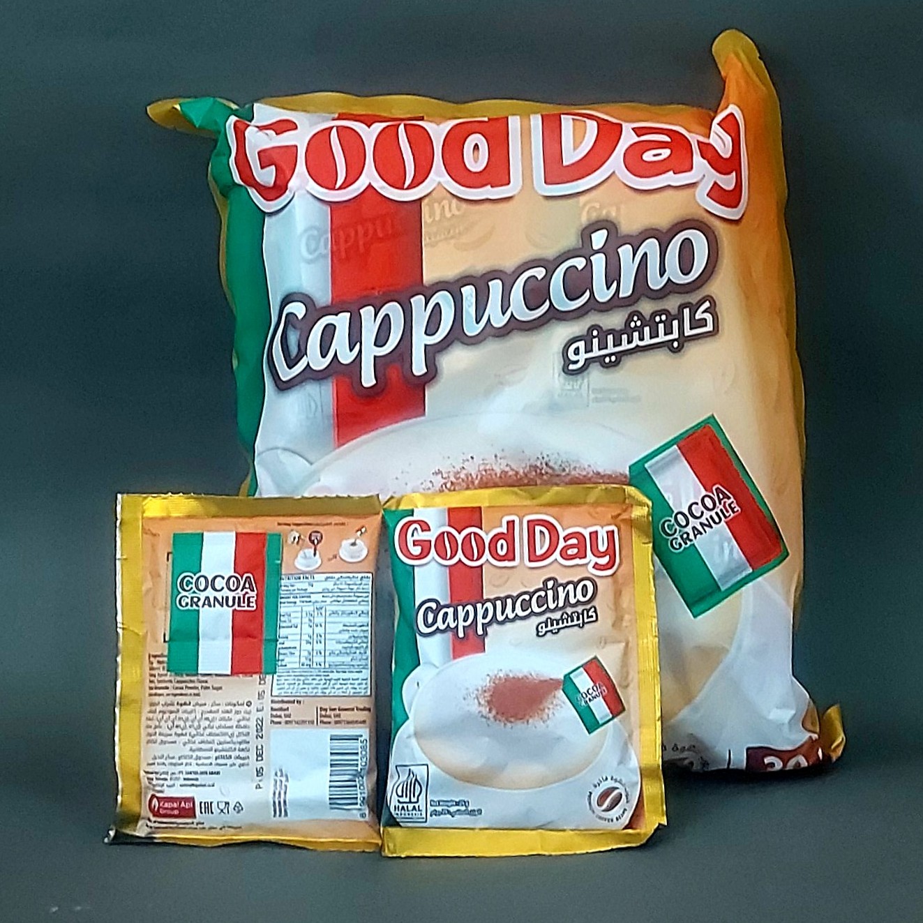 کاپوچینو گوددی good day اورجینال اصل 10 ساشه (عدد) (هر ساشه حدودا 30 گرم)