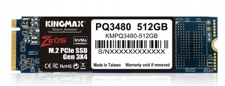 حافظه اس اس دی M.2 NVMe کینگ مکس PQ3480 ظرفیت 512 گیگابایت