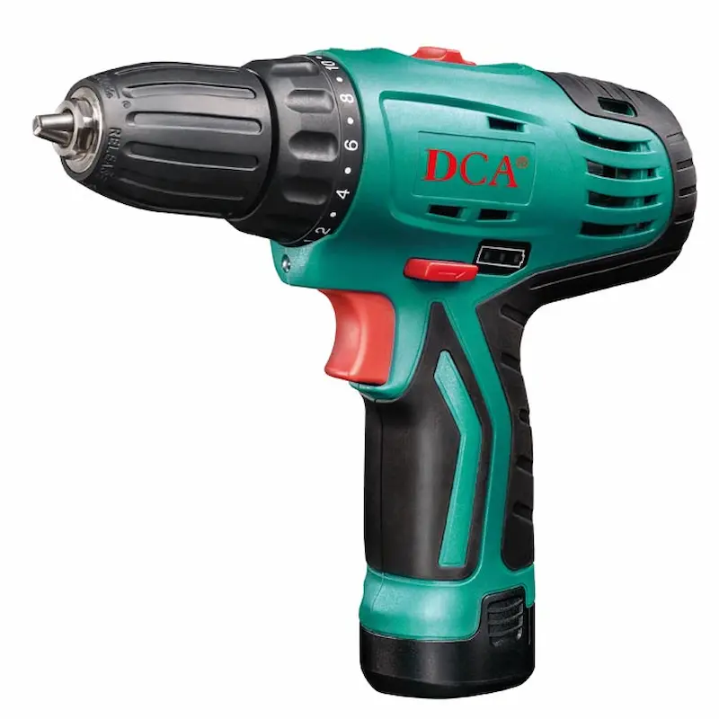 دریل شارژی 12 ولت DCA مدل ADJZ10-10BK