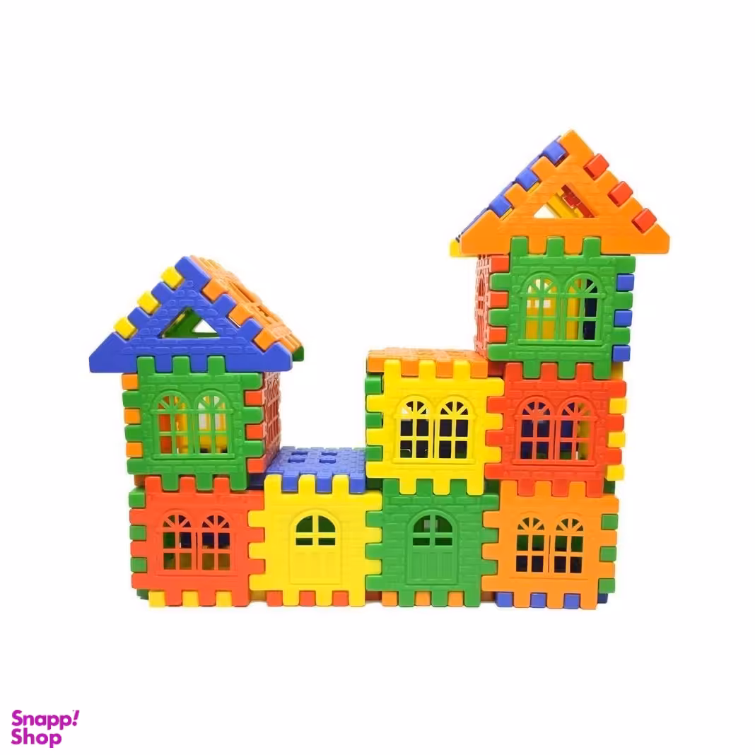 بلوک های خانه سازی 48 قطعه